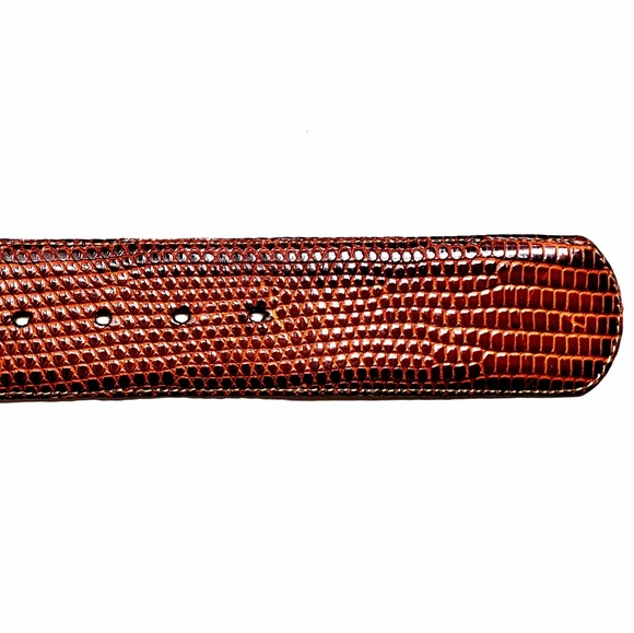 Torino Calcutta Lizard Leather Belt Size 32 main image 4